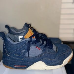 Levi’s X Air Jordan Retro 4’s with box